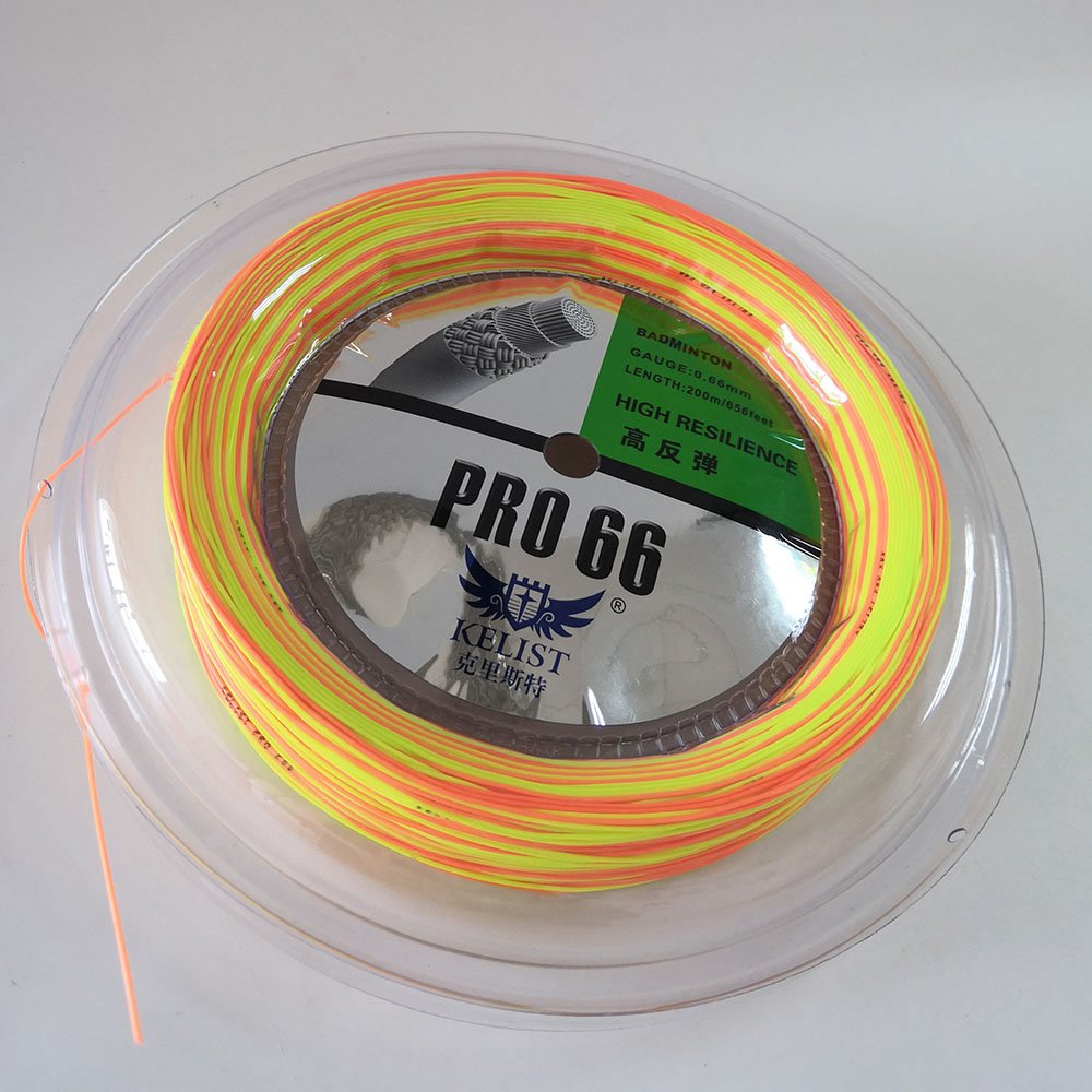 New Design Color High Strength Tension Nylon Badminton String Reel