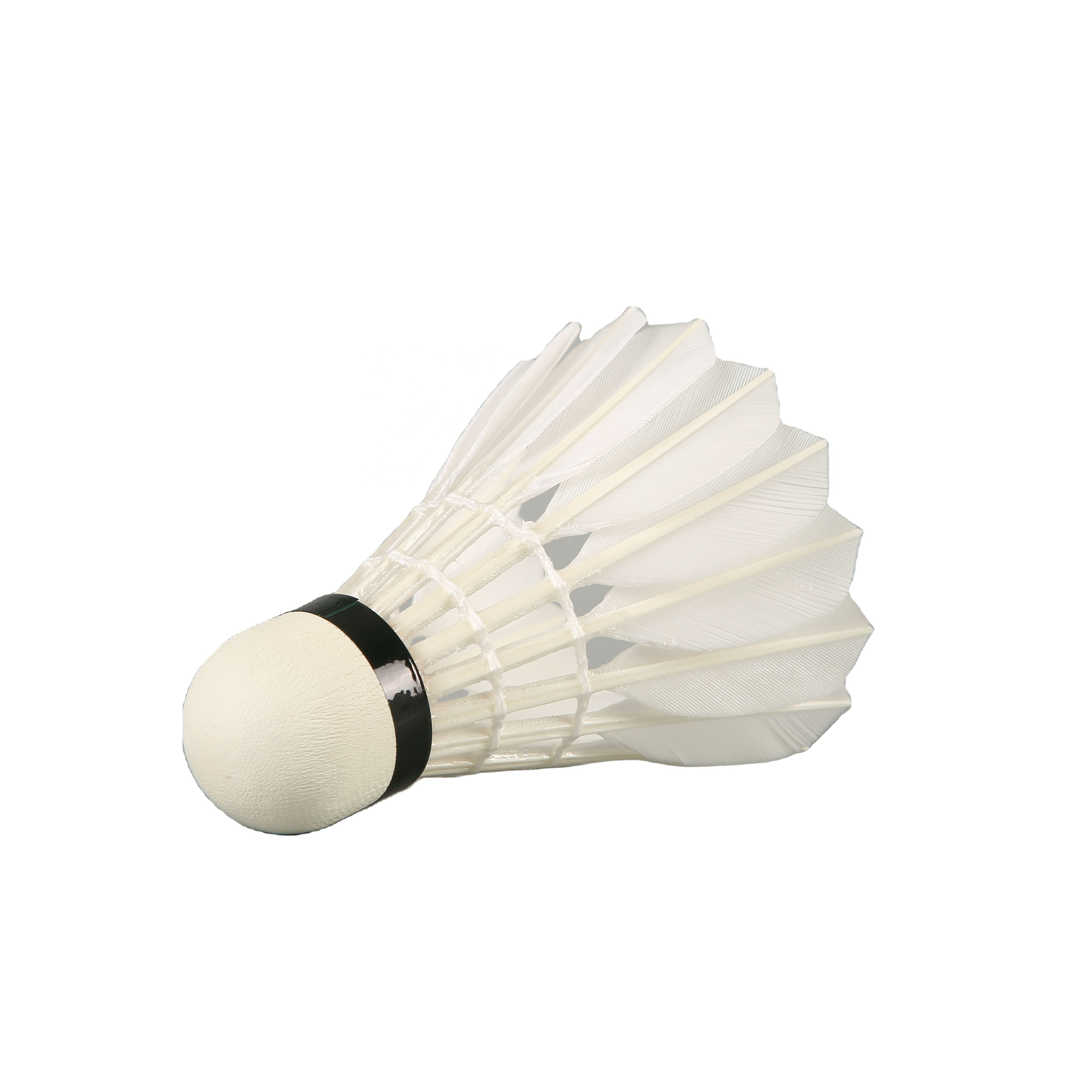 Lingmei Brand 70 White Goose Feathers badminton shuttlecock most durable shuttles