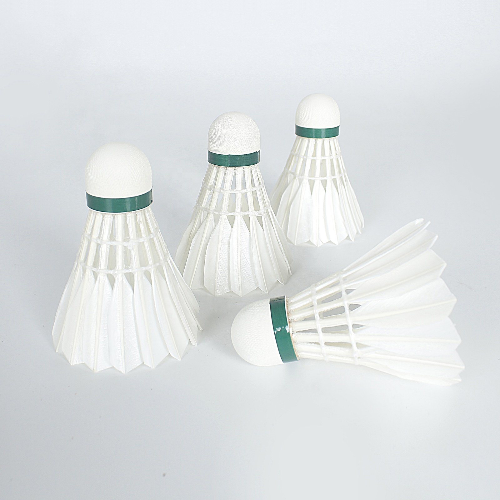 Professional Level Sports Training Badminton Shuttlecock Flight Stable Duck Feather Composite Duplex Ball Cork For Tournaments