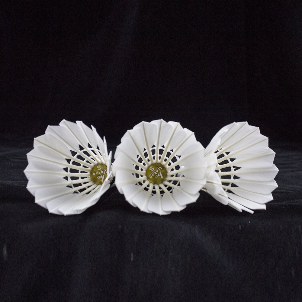 Manufacture Wholesale Linton Brand Goose Feather Sandwich Cork Badminton Shuttlecock