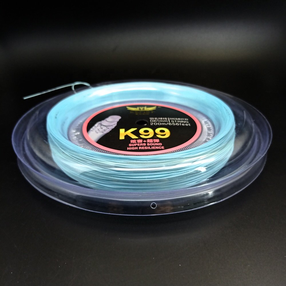 Latest Manufacturer OEM Extremely Thin 0.61mm 200m Reel Badminton String