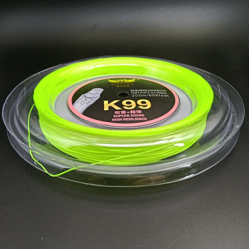 Latest Manufacturer OEM Extremely Thin 0.61mm 200m Reel Badminton String