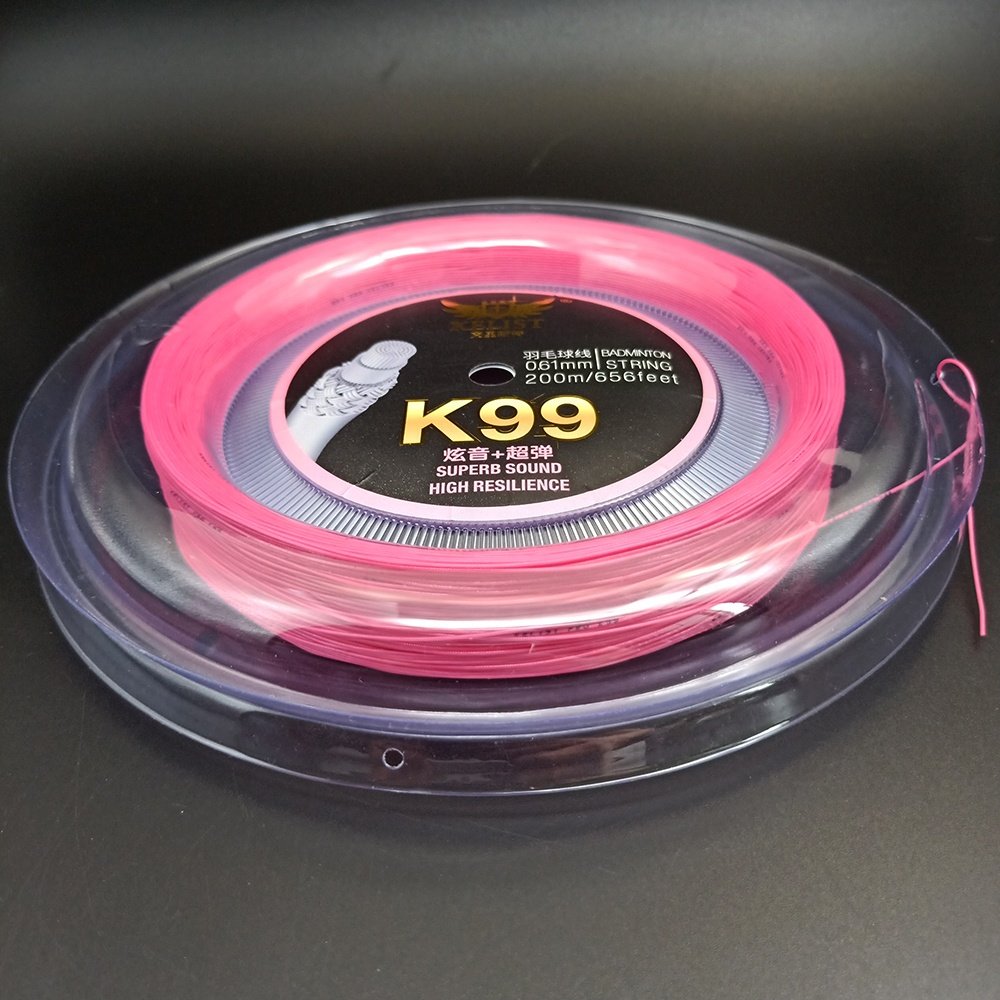 Latest Manufacturer OEM Extremely Thin 0.61mm 200m Reel Badminton String