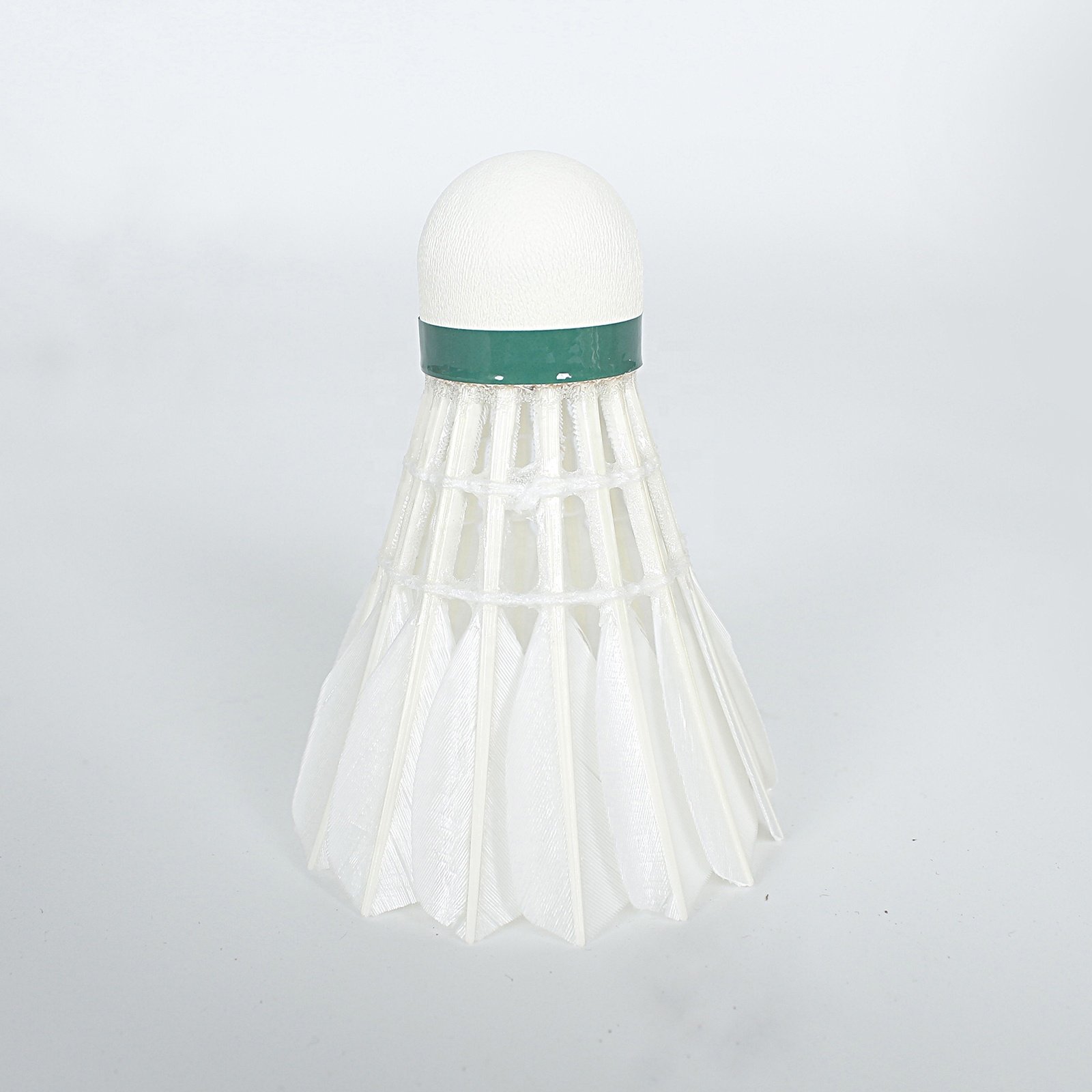 12 pcs/tube Shuttlecocks White Duck Feather 74-78 Speed Durable Badminton Ball Stable Flight Use For Training