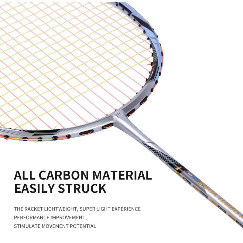 Carbon Fiber Professional Ultra-light High Quality 32 Lbs 4u 5u High Quality Original Badminton Racket