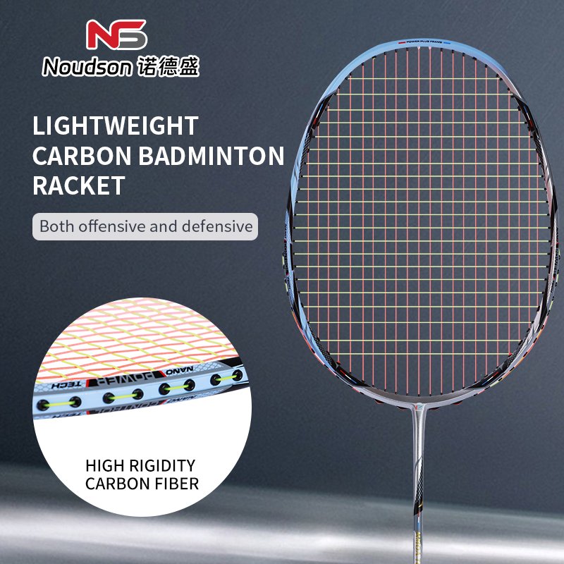 Carbon Fiber Professional Ultra-light High Quality 32 Lbs 4u 5u High Quality Original Badminton Racket