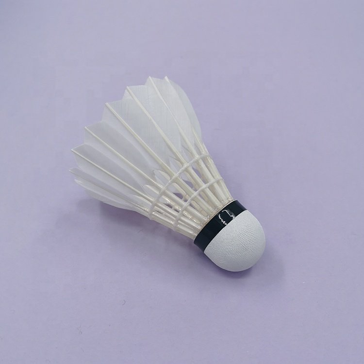 Good Quality Goose Feather Shuttlecock Badminton Class A Goose Feather Badminton Shuttlecocks for Competition