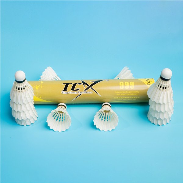 TCX-999 Series goose feather badminton shuttlecock from China Anhui.hot sale
