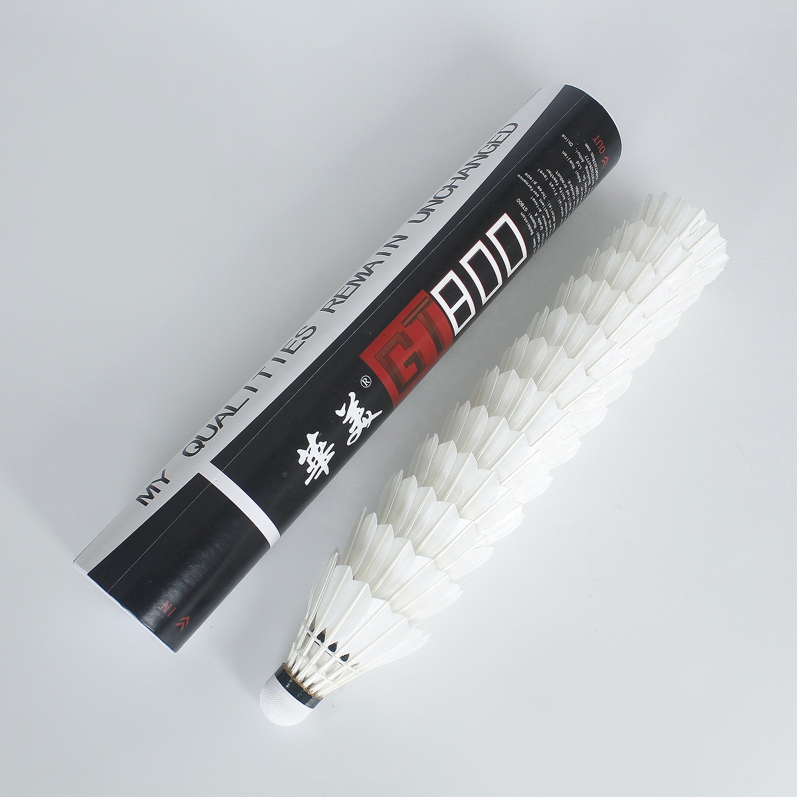 High Quality Grade 1 Goose Feather Badminton Shuttlecocks For Outdoor Play Hot Sale