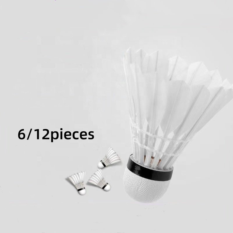 High Quality Goose Feather Badminton Shuttlecock in Bulk Good for Wholesale