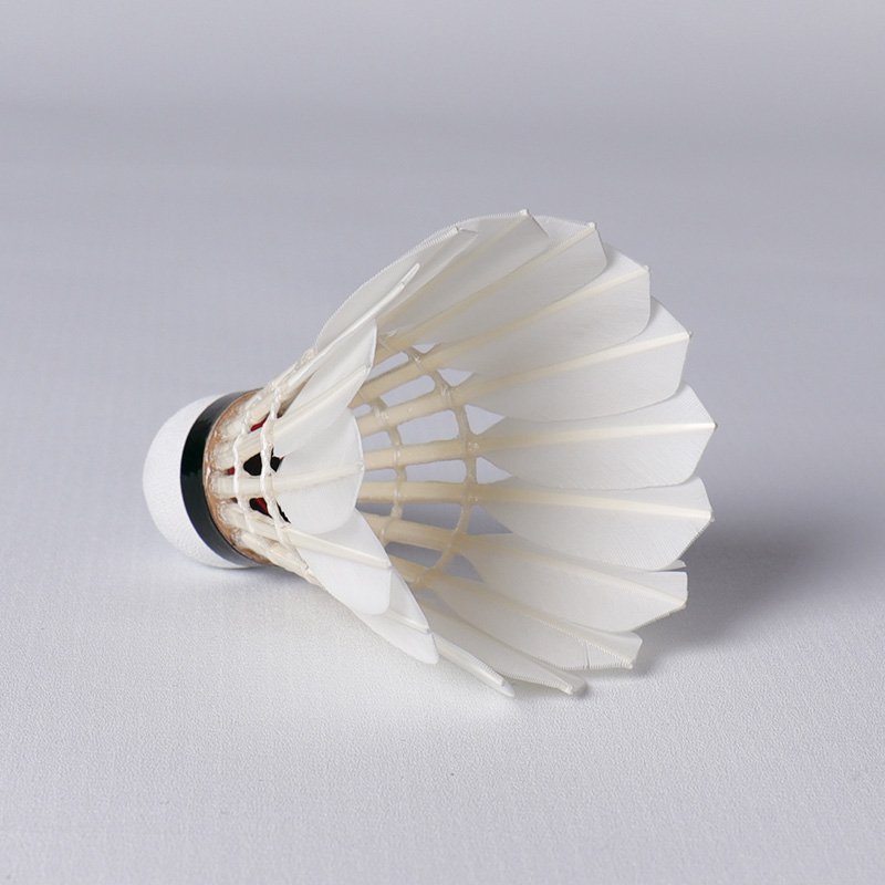 Custom Honkoo Ball Badminton Speed 74-79 Class A Goose Feather Shuttlecock For Professional