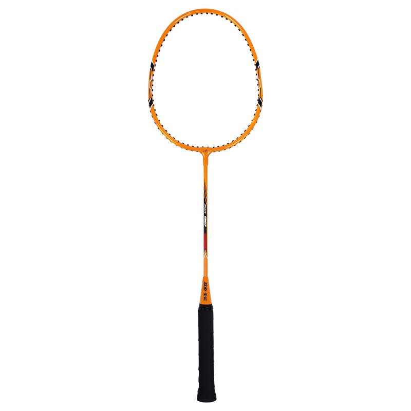 Frame Shaft Connected Badminton Racket Offensive Soft Felt Aluminum Alloy Racket Badminton for Training