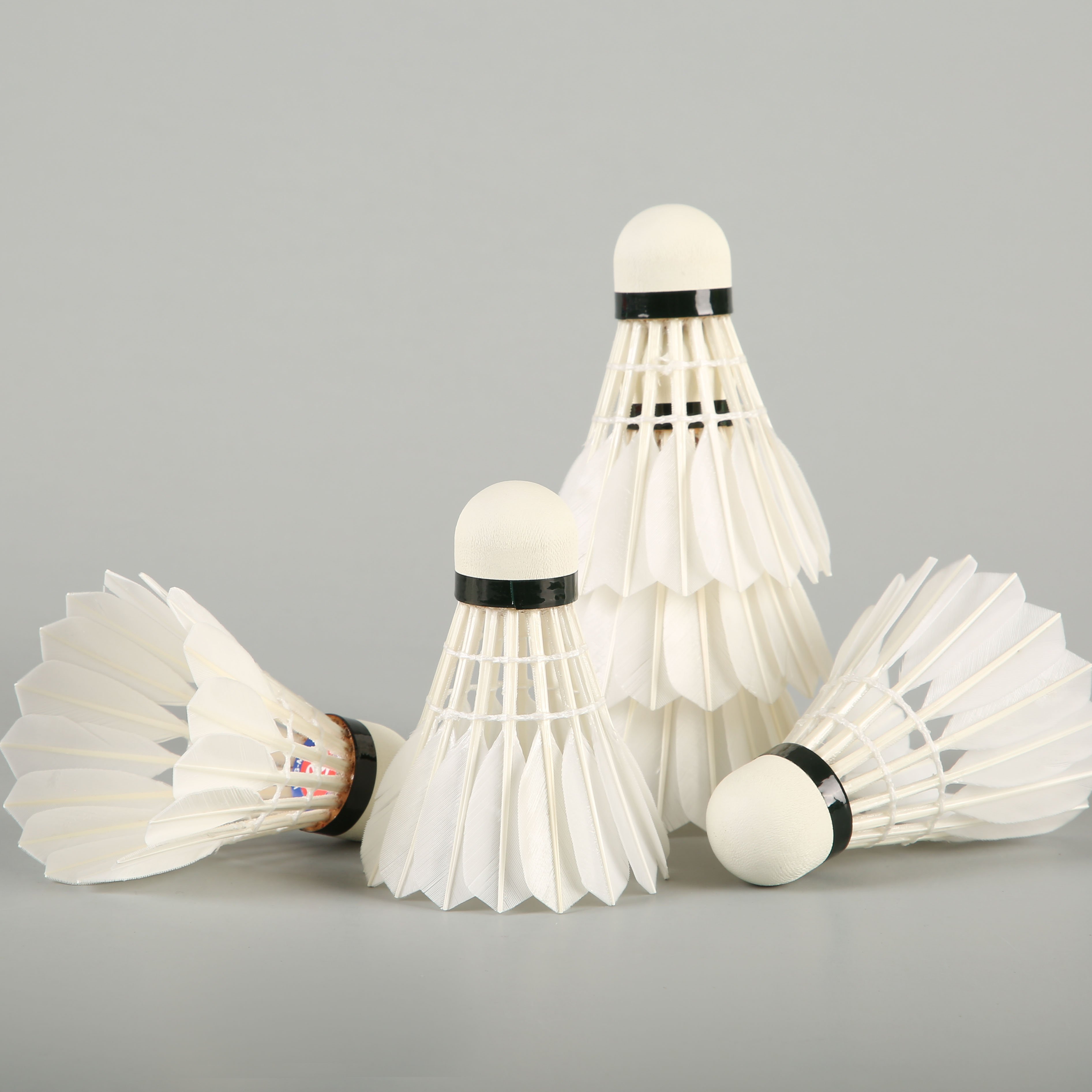 Lingmei 60 Class A Goose Feather Badminton Shuttlecock