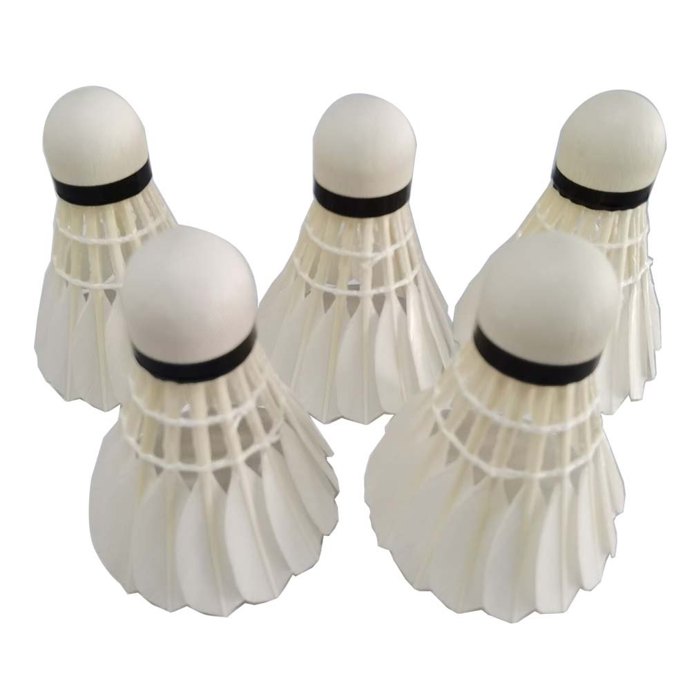 Hot Sales 12pcs Each Tube Quality Same As YY RSL Goose Badminton Shuttlecock For International Tournament