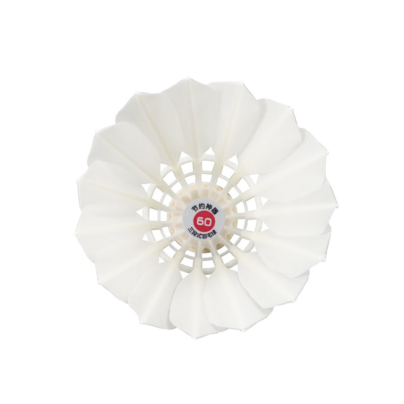Dmantis 3-in-1 Professional Badminton Shuttlecock High-Class Fiber Cork and A-Class Goose Feather for Stadium Use