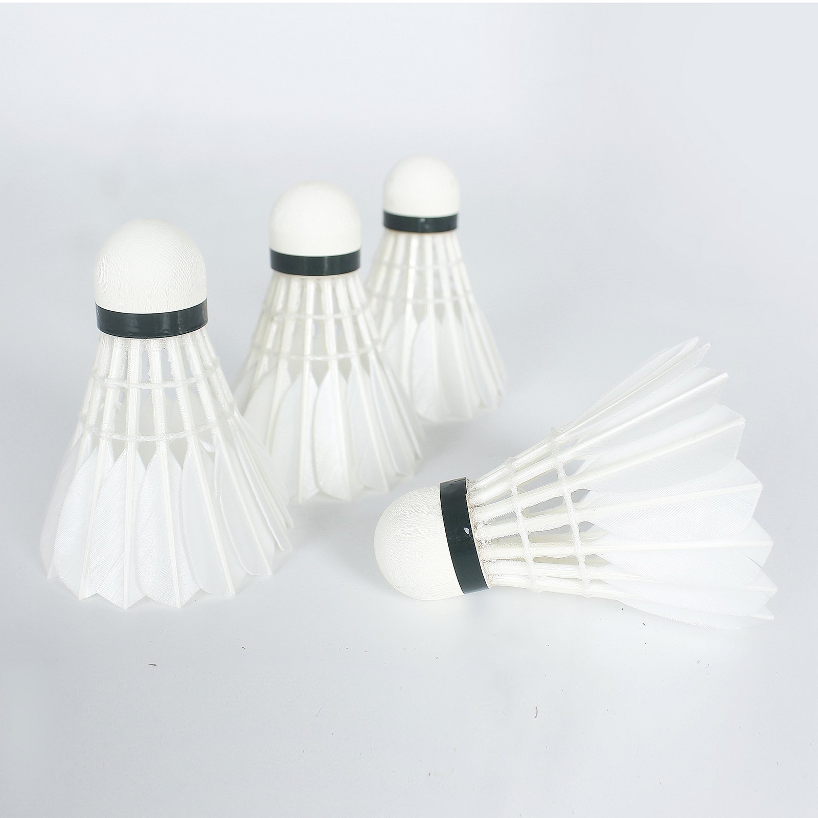 Durable Badminton Shuttlecock Duck Feather For Professional Competition 12 pcs Shuttlecock For Trainaing