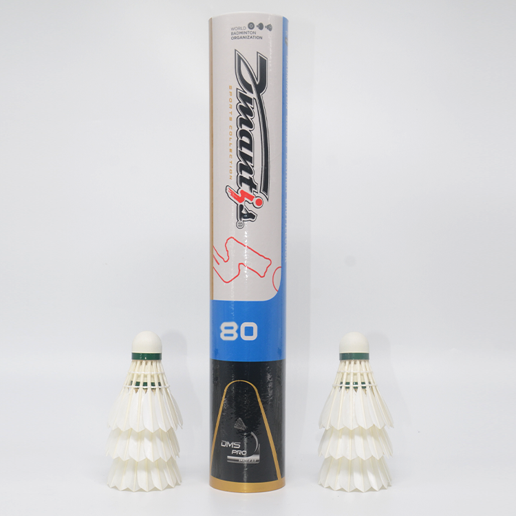 Factory Direct Sale anhui bwf approver class a goose feather badminton shuttlecocks with great stability
