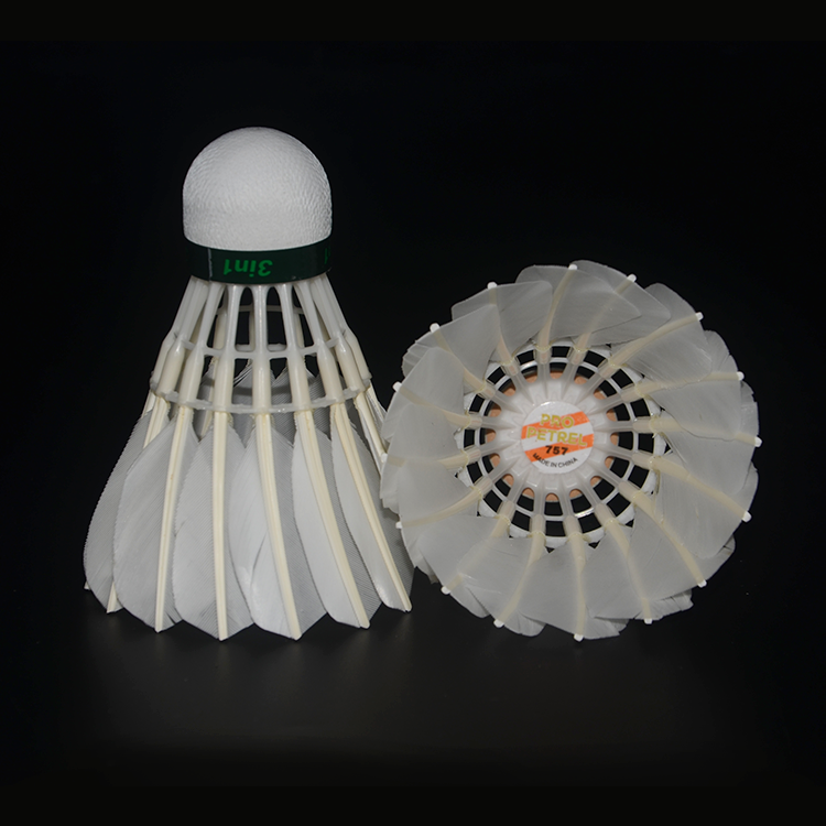 Goose Feather Badminton Shuttlecocks Pack of 12 Stable with Great Durability Stability and Balance High Speed Birdies Ball