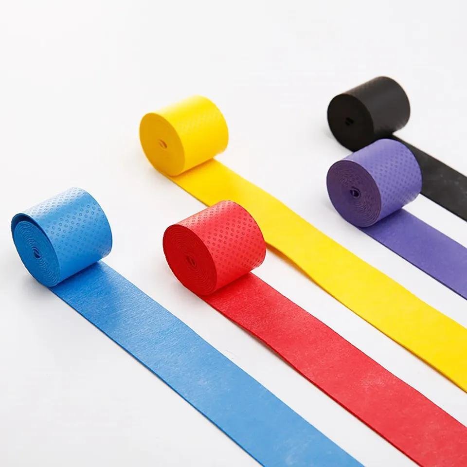 New High Quality Anti-slip Flim Thick Grip Tennis Overgrips Or Badminton perforated Overgrip