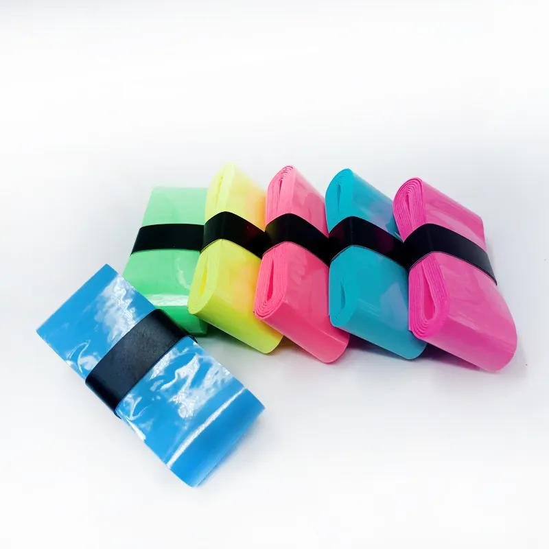New High Quality Anti-slip Flim Thick Grip Tennis Overgrips Or Badminton perforated Overgrip
