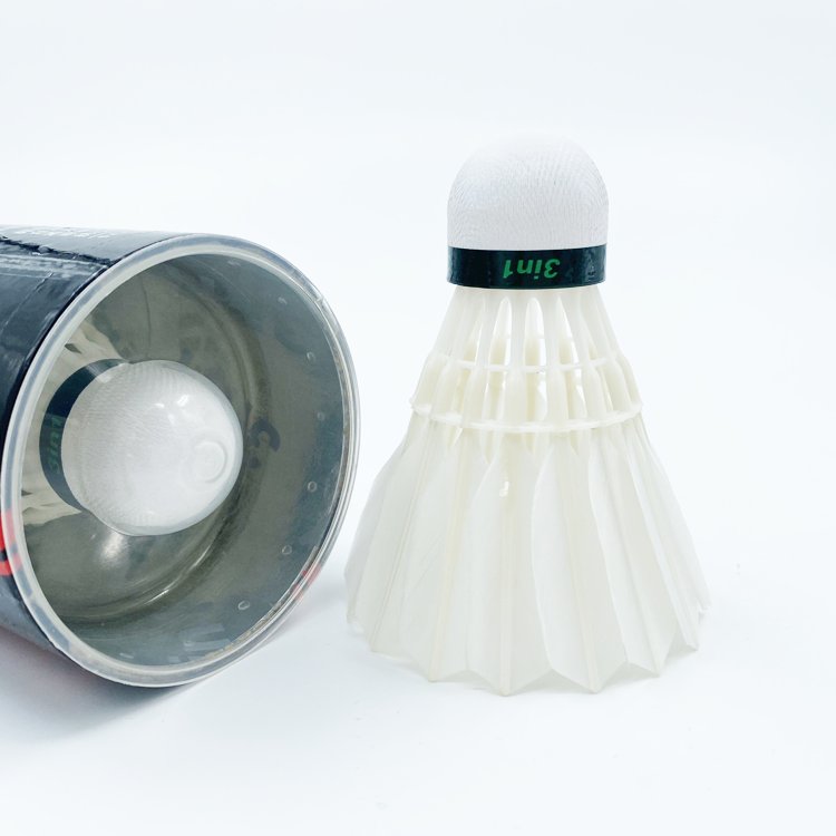 High Quality Professional 3-in-1 Badminton Shuttlecock Class a Model with Cork Head and Duck Feather for Tournament Use