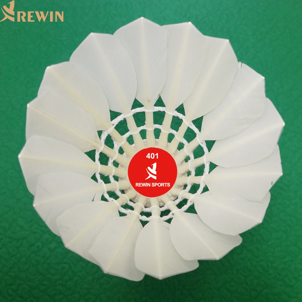 401 Factory Wholesales Indoor Duck Feather Badminton Shuttlecock