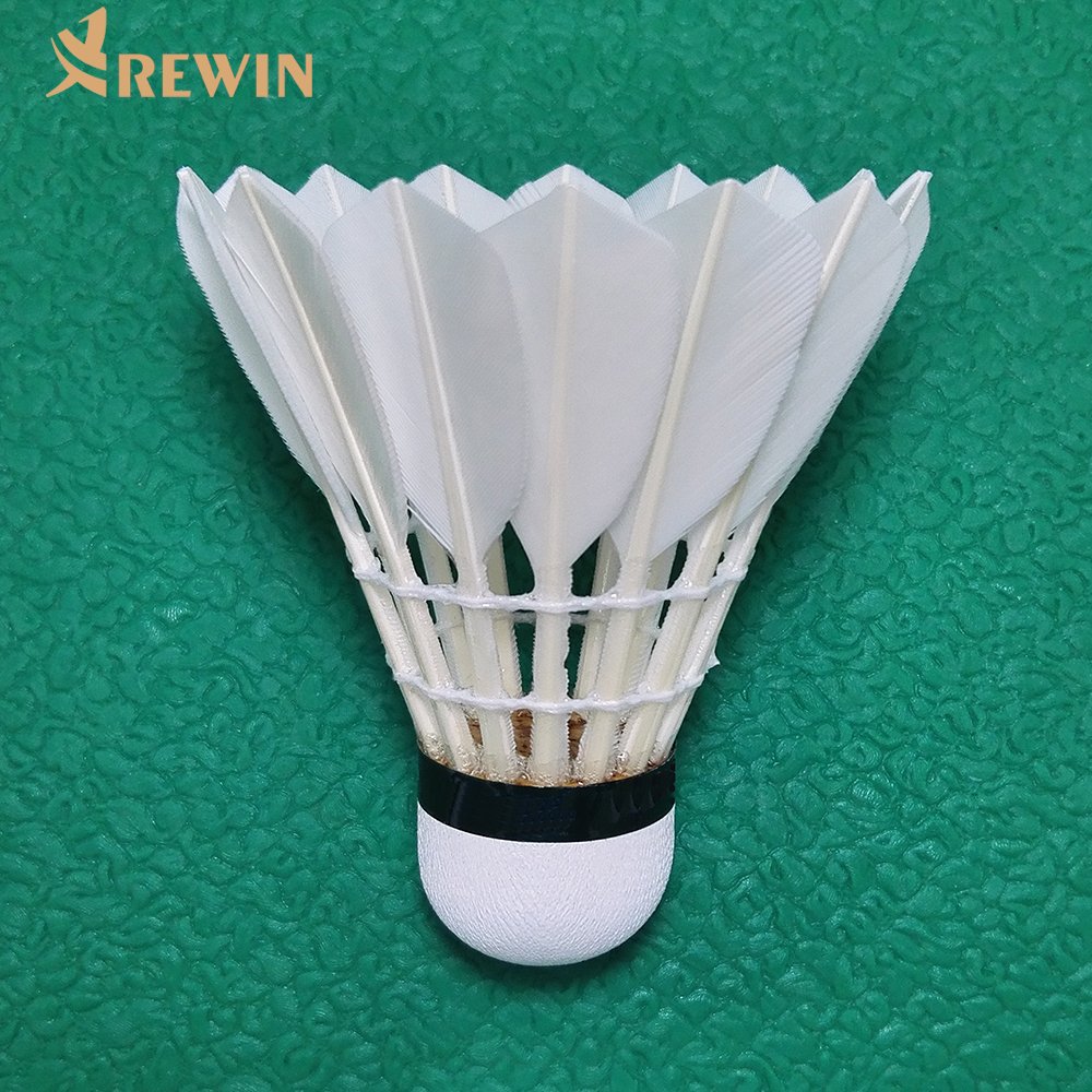 High Quality Tournament Grade Badminton with Natural Cork Master NO.2 Super Durable Class A Goose Feather Shuttlecocks for club