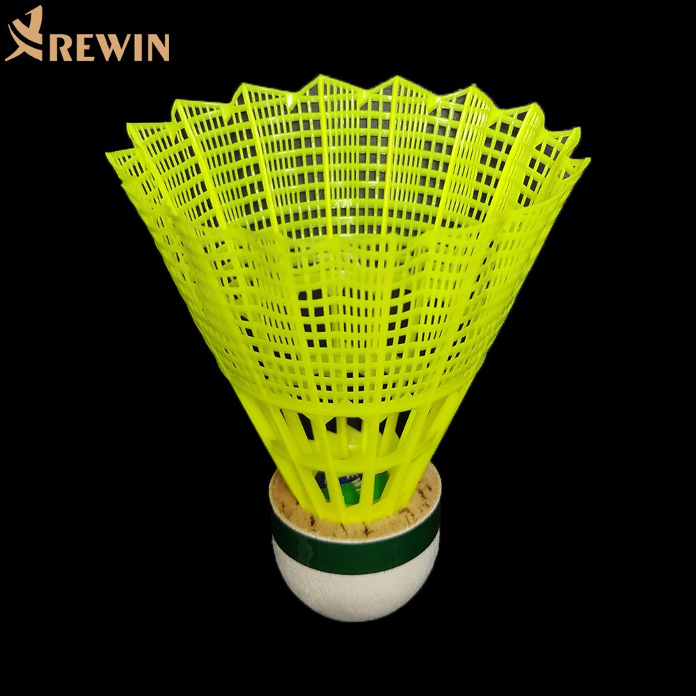 Most Durable High Quality Nylon Shuttlecock Badminton with Natural Cork for Training M350