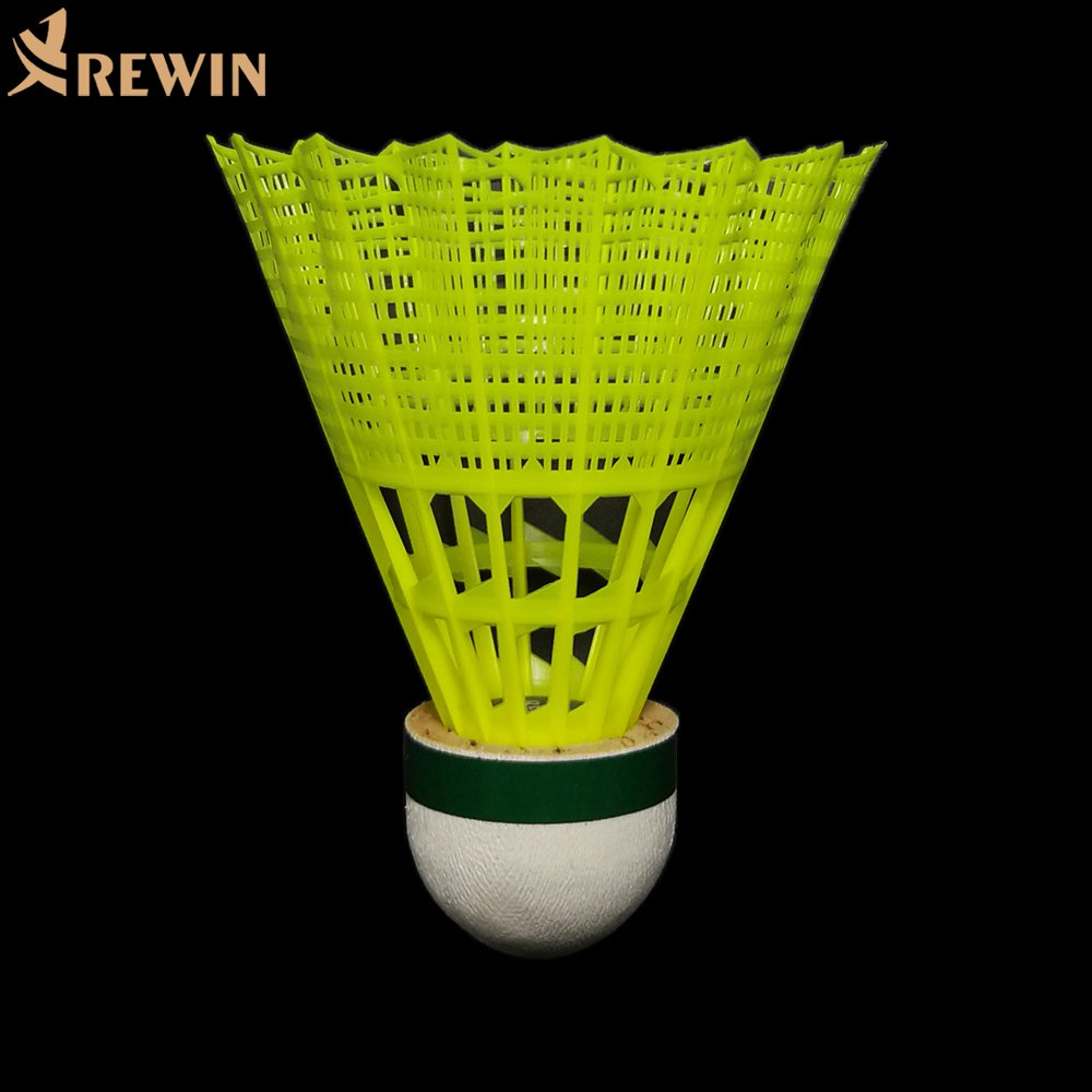 Most Durable High Quality Nylon Shuttlecock Badminton with Natural Cork for Training M350