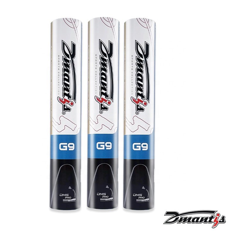 Guarantee Consistent Performance Badminton Shuttlecock G9 Goose Feather Badminton Shuttlecocks