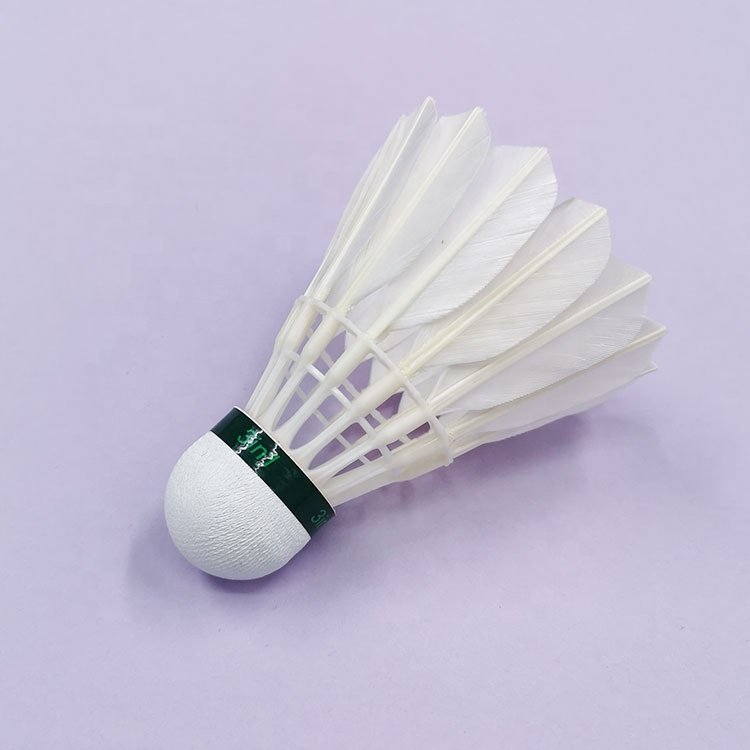 Good Quality Natural Feather Badminton Shuttlecock Durable 3in1 Badminton Shuttlecock 12pcs per Dozen Shuttlecock for Badminton
