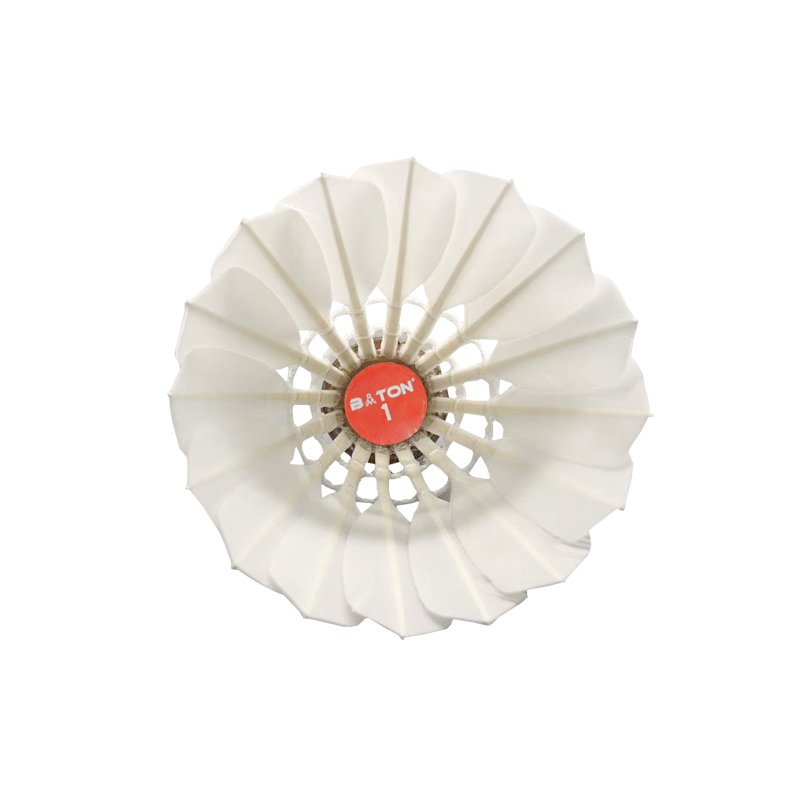 Baton NO.1 badminton Shuttlecock/Class A goose feather shuttle for Tournament