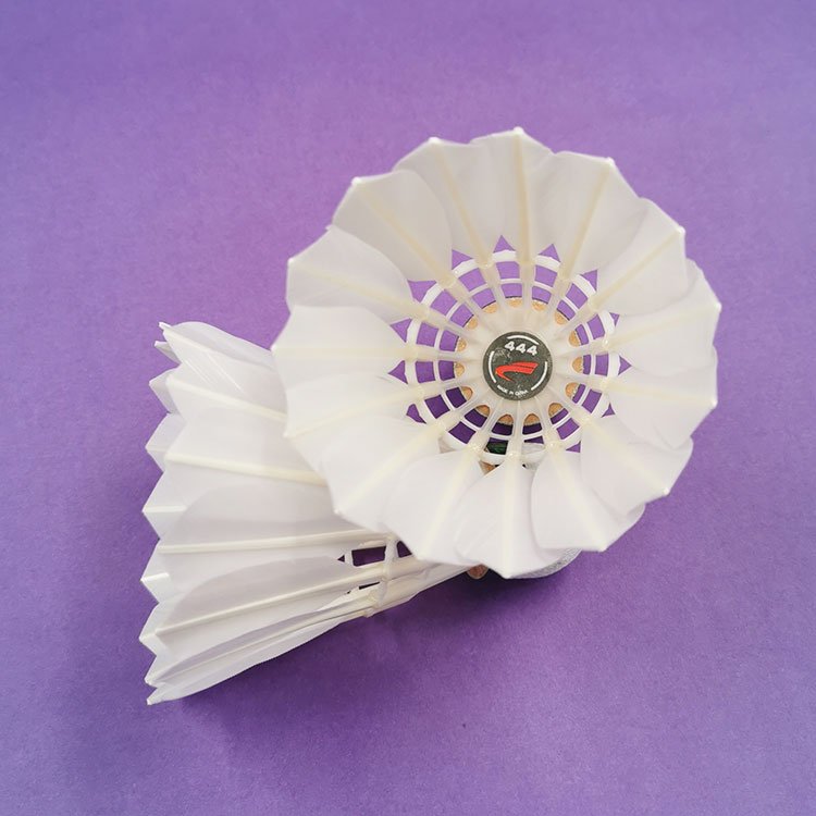 Pro supplier Anyball Brand 444 Hybrid Shuttlecock 3 In 1 Goose Feather For Shuttlecock Badminton Ball Shuttlecock