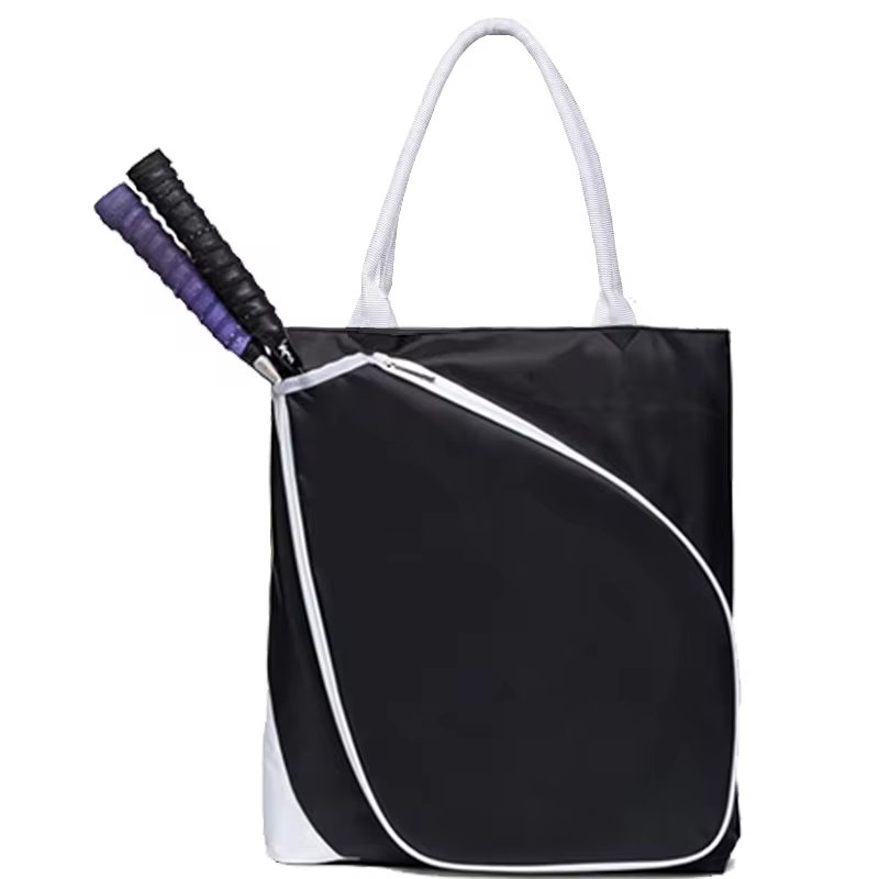 Tennis Bag Handbag Badminton Shoulder Bag Multifunctional Sports Waterproof Black Handbag Badminton Bag