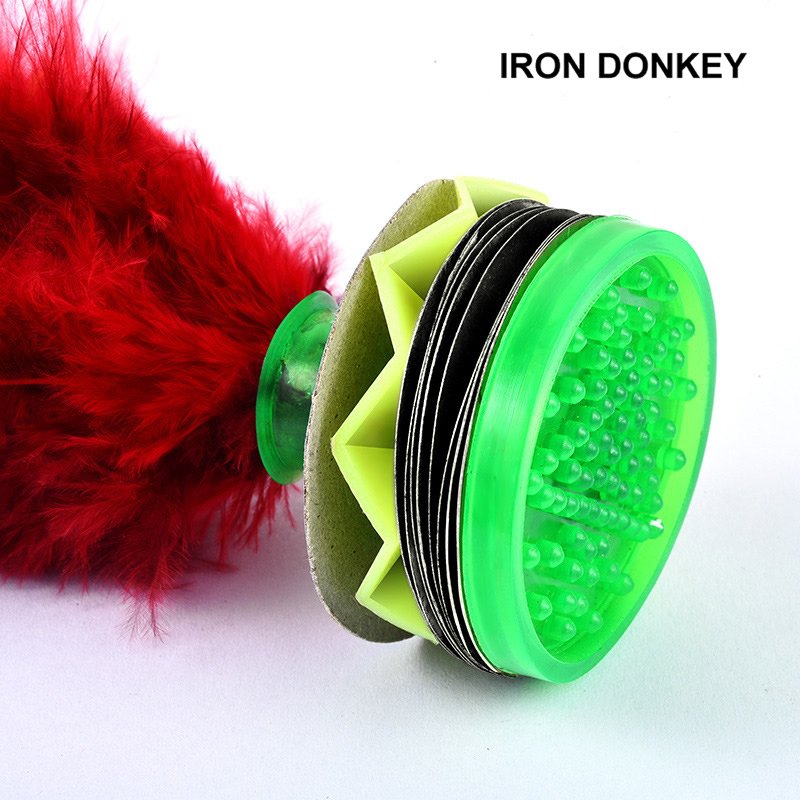 Iron Donkey Outdoor Chinese Jianzi Fitness Colorful Chinese Children's Goose Feather Jianzi