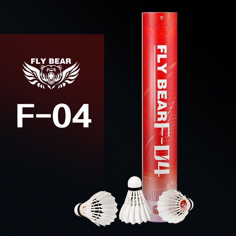 Best-Selling Class a Badminton Shuttles High-Durable Duck Feather Shuttlecocks Competition Training BWF Certified PU Cork Head