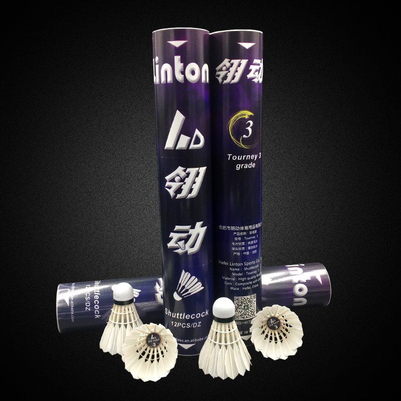 Linton brand wholesale badminton shuttlecock