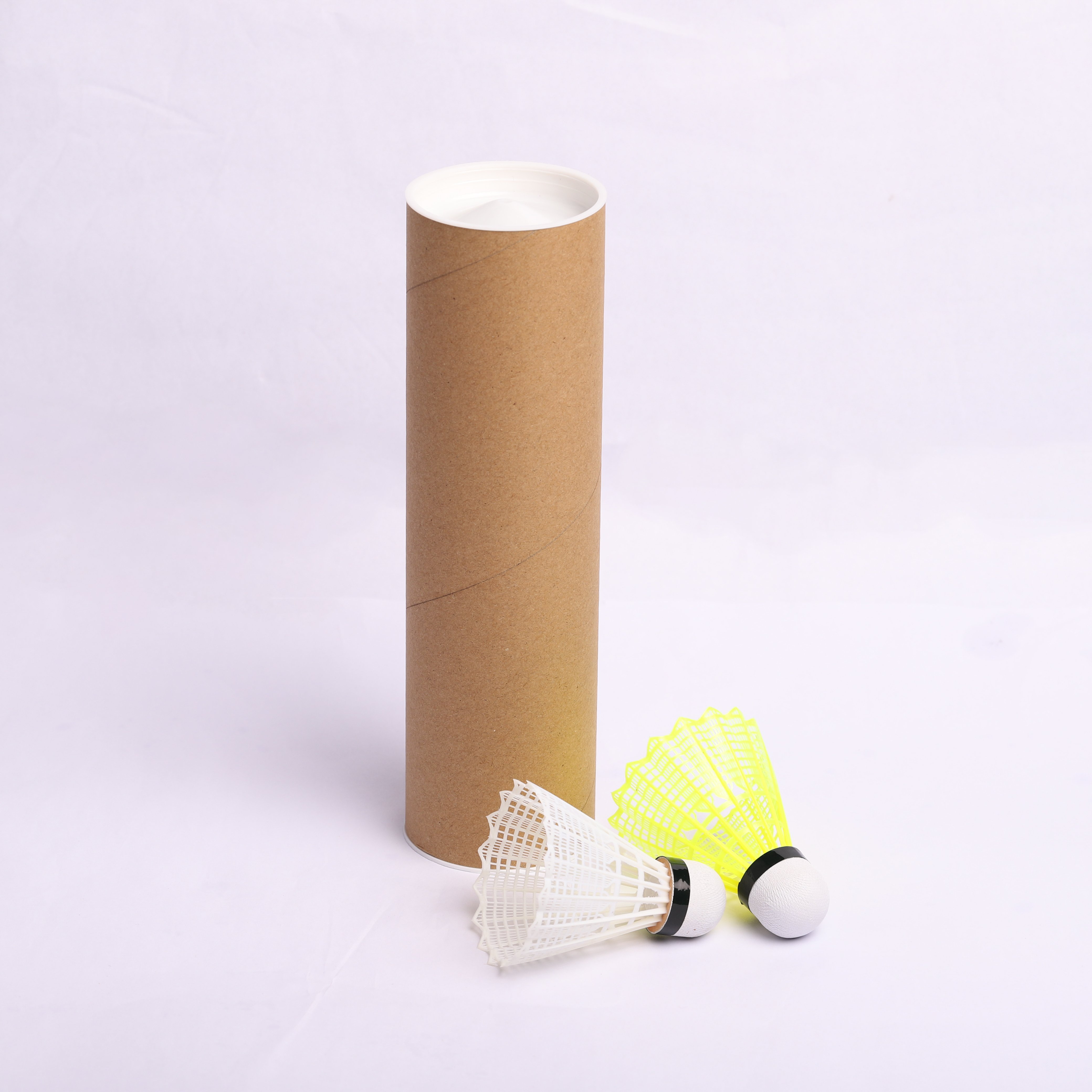 OEM High Quality Super Durable Nylon Badminton Shuttlecock 6pcs Ball Cork Head for Outdoor Sports
