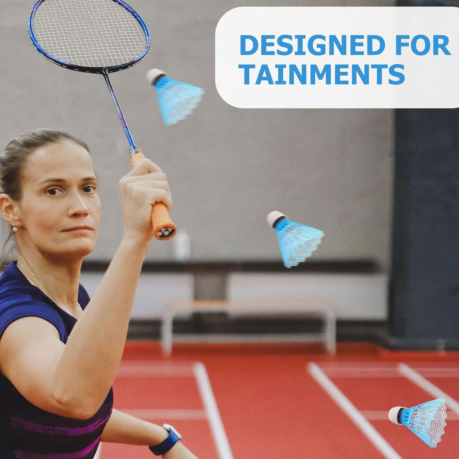 New Arrival Wholesale Badminton Shuttle Rubber-head Elastic Badminton Shuttlecock For Outdoors