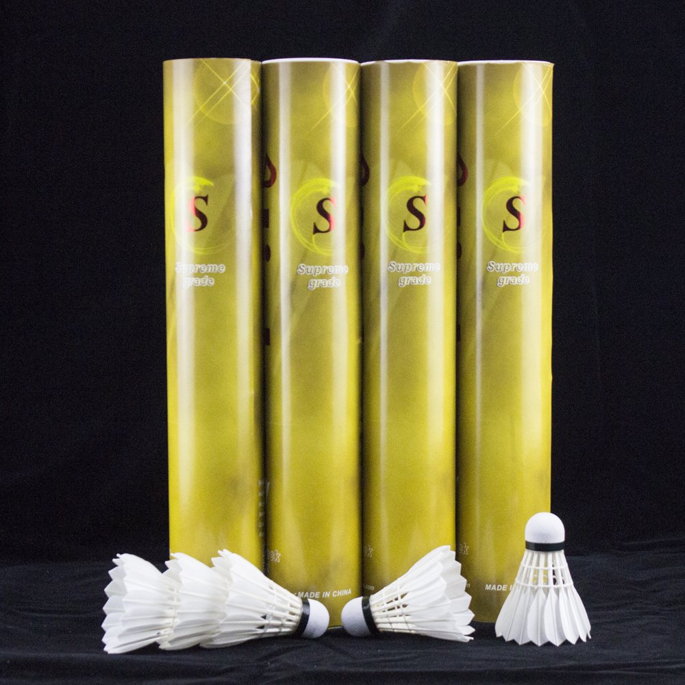 Chinese manufacturer Factory price International tournament feather badminton class a shuttlecock