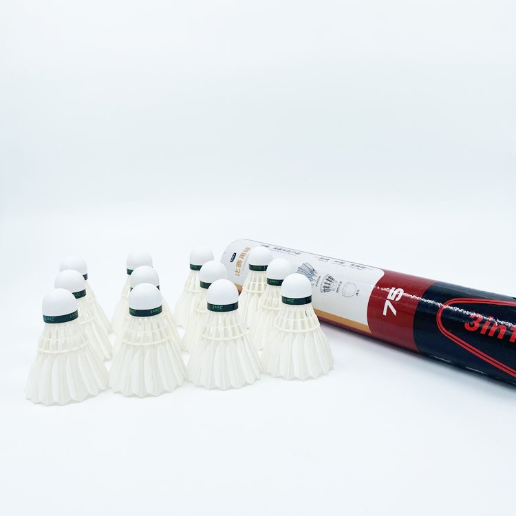 Dmantis D75 Best-Selling 1st Hybrid Shuttlecock 3in1 class duck Natural feather Feather OEM Custom Badminton Shuttlecock