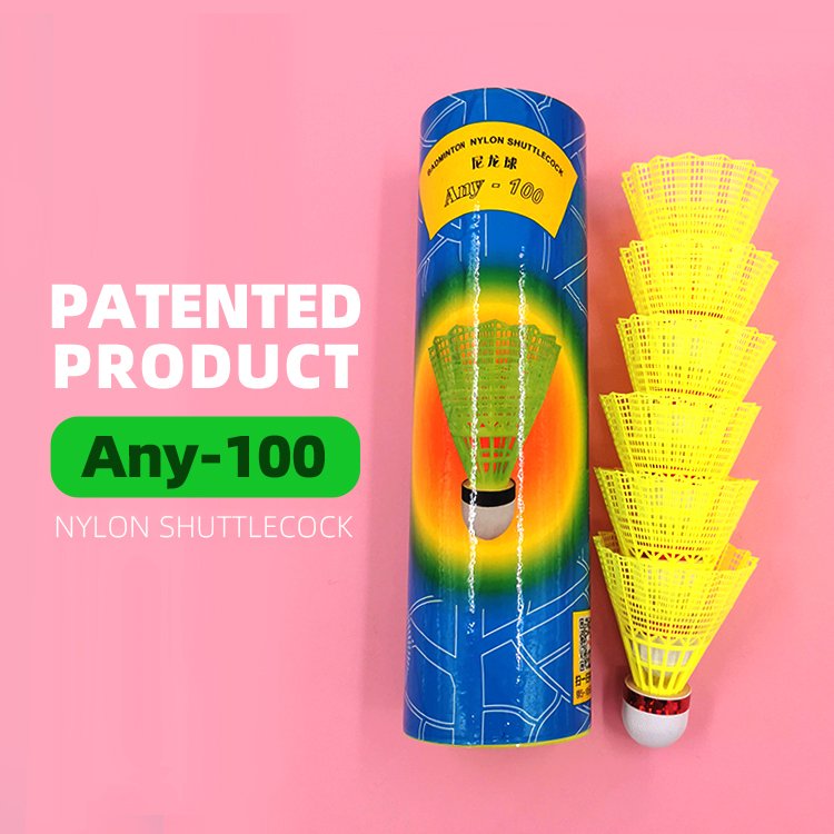 Hot Sale Durable Badminton Shuttlecock Nylon Leaf OEM Available Training White Or Yellow Optional For Entertainment