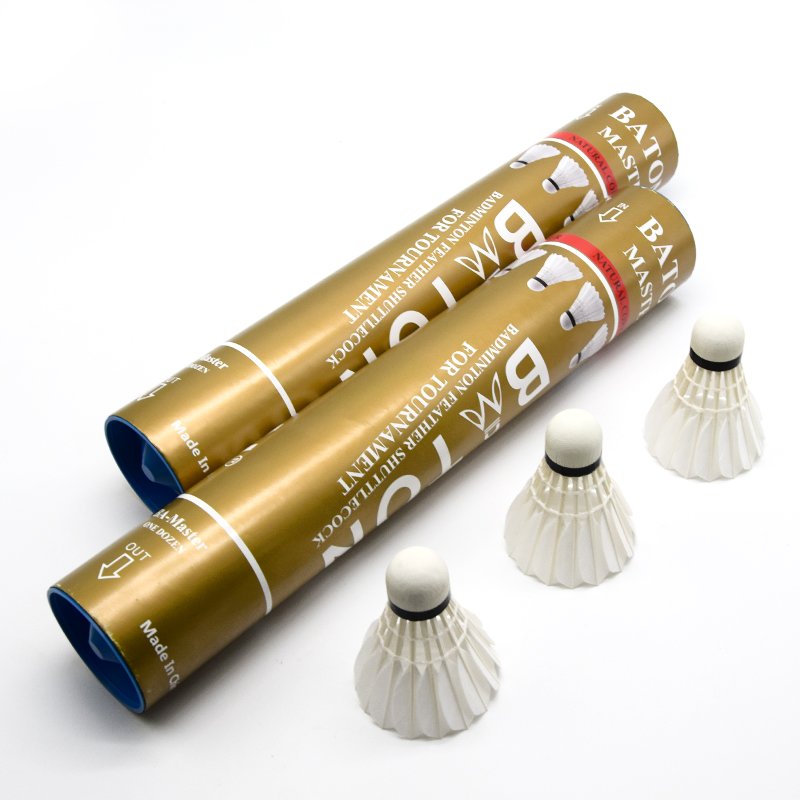Wholesale Badminton Shuttlecock For International Tournament Goose Feather Badminton And Professional Players