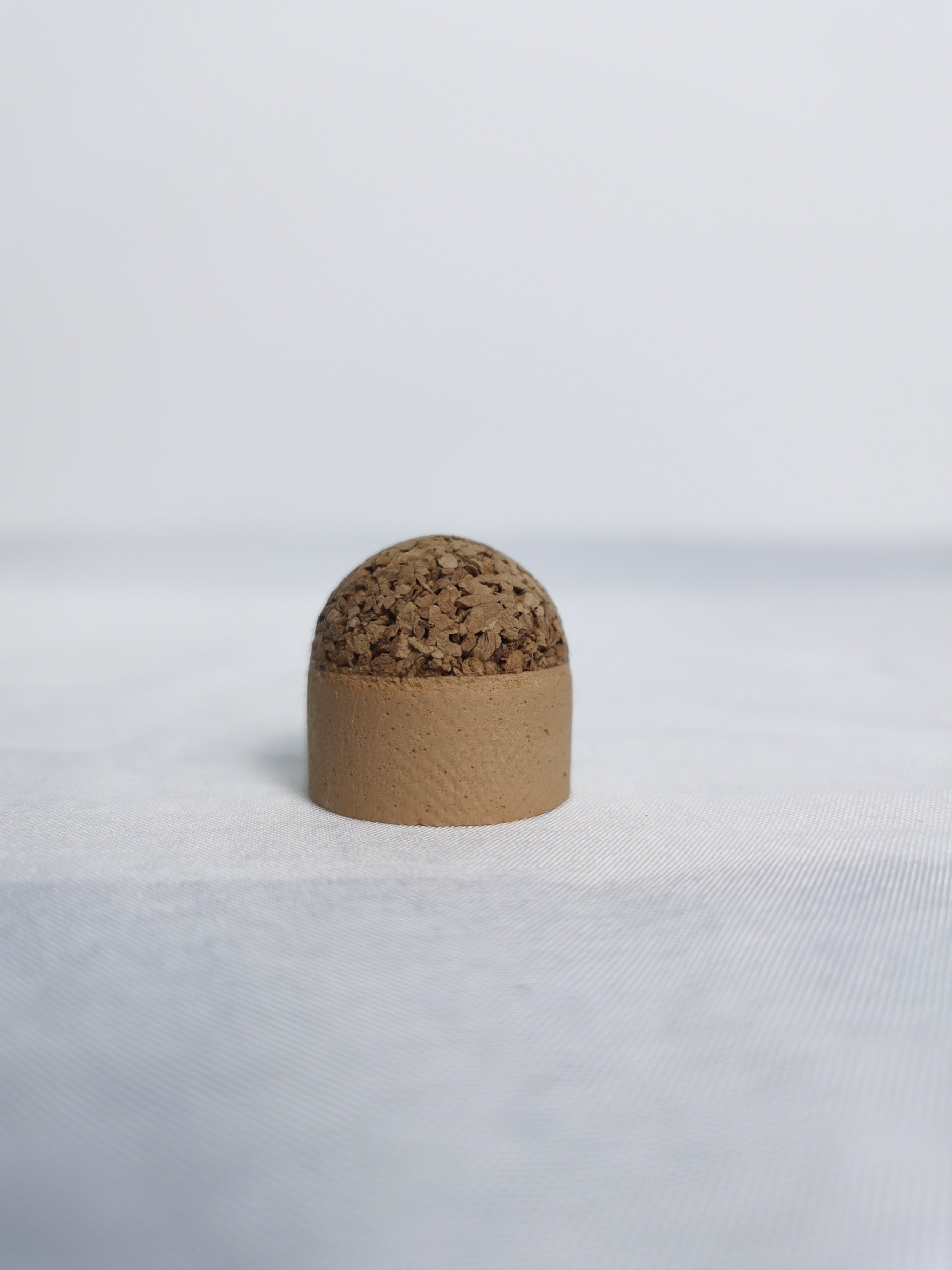 Competitive Durable Badminton Shuttlecock Head Badminton Cork Stock Shuttlecock Head High Quality 2 Layer PU Taiwan Fiber Cork