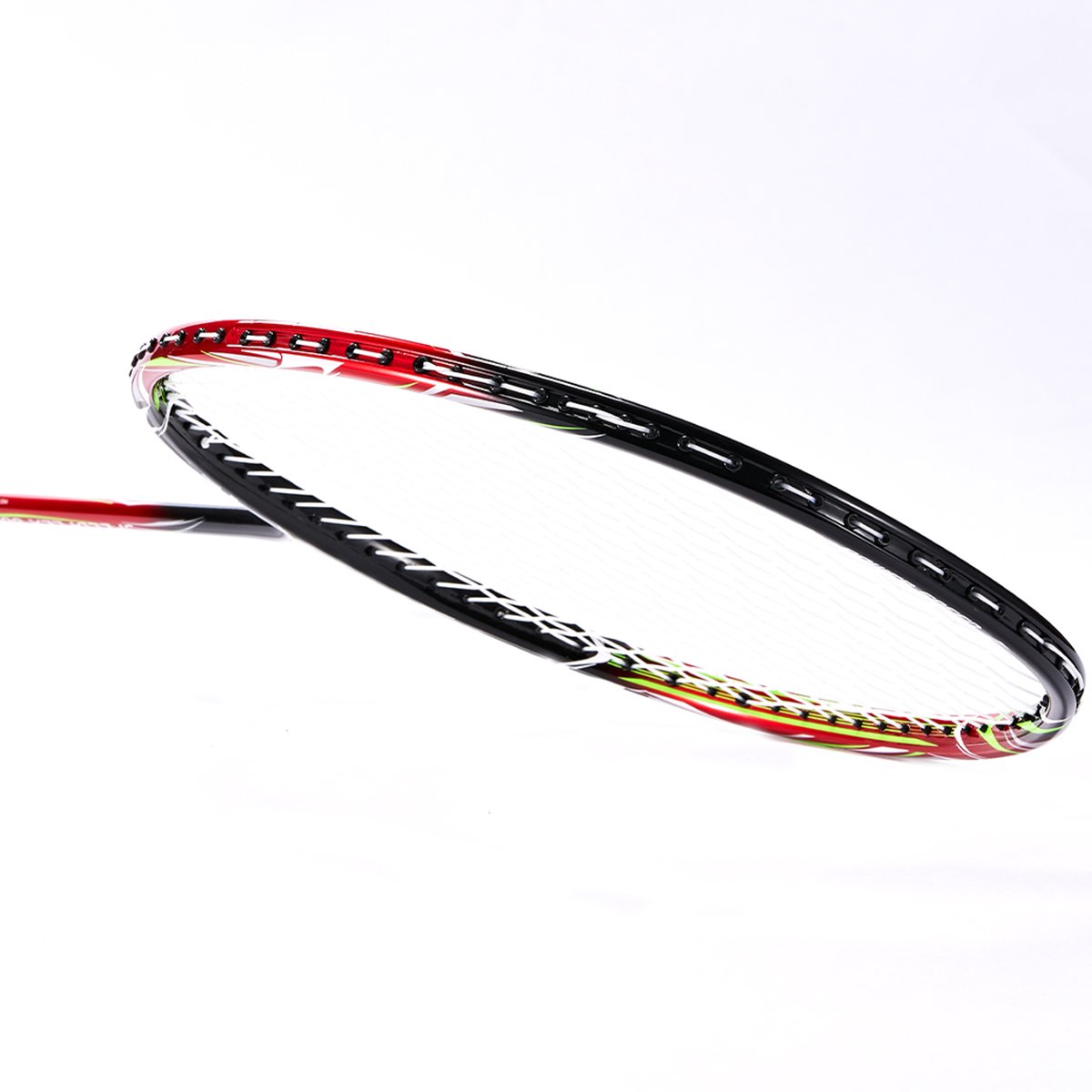 Custom Grip Carbon Fiber Badminton Racket 9000 Style Shuttlecocks Racquet Soft Attack Defense Hardness Light Medium Players PU