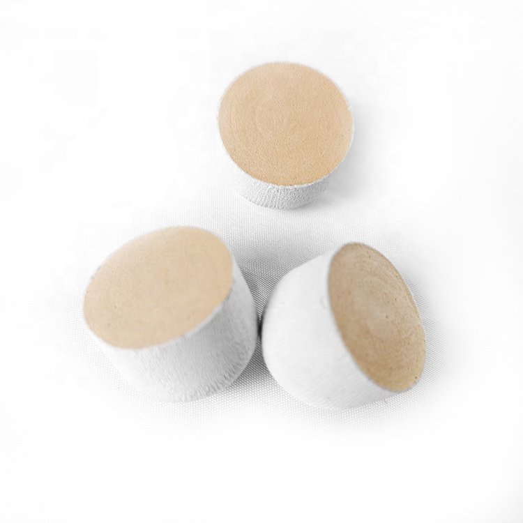 Cheap Wholesale 2 Layer Pu Parts Material Raw Badminton Cork Shuttlecock Head Most Popular Badminton Shuttle Head