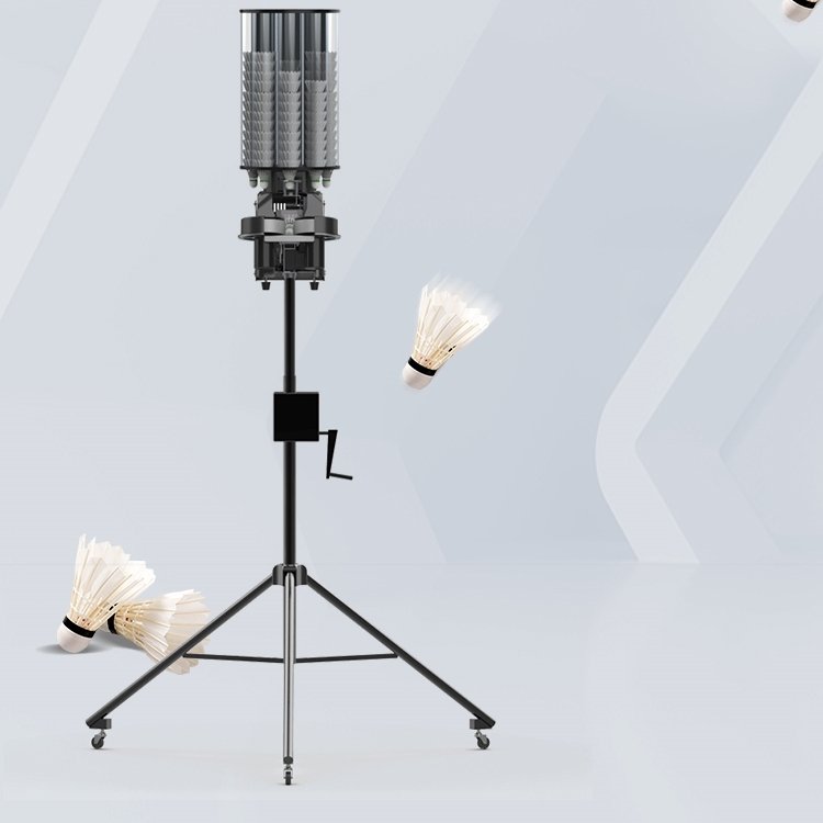 Hot Sales Automatic Badminton Ball Machine For Training Practice With App Remote Control