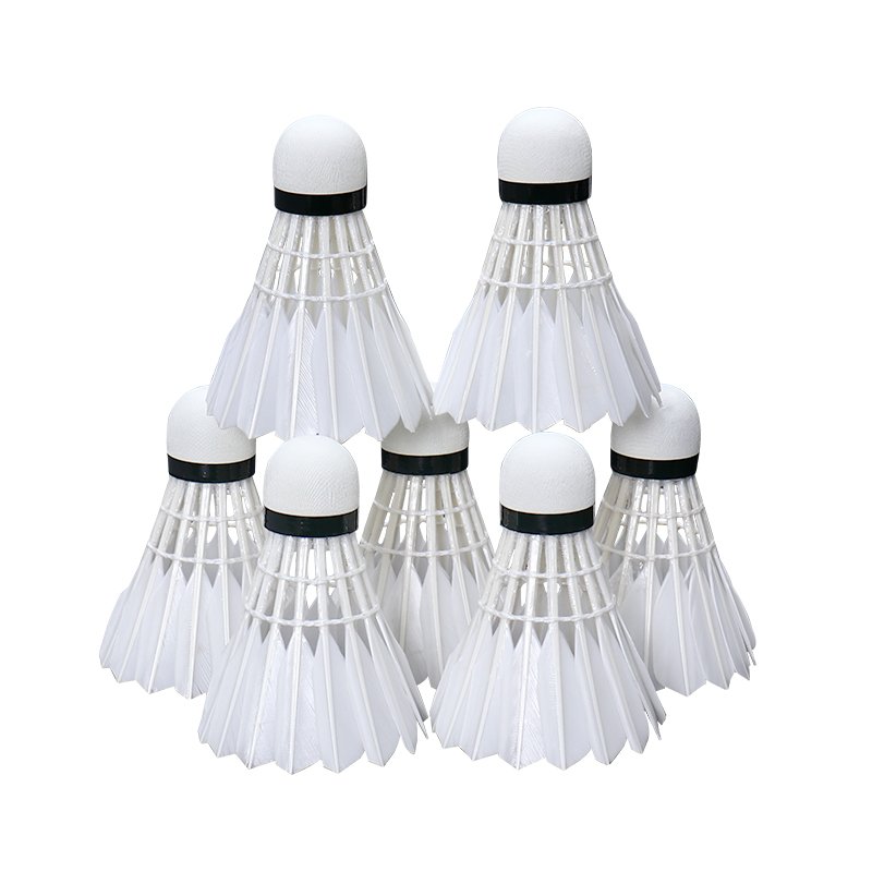 Custom Logo High Quality Durable Silver Duck Feather KUNLI Badminton Feather Shuttlecock