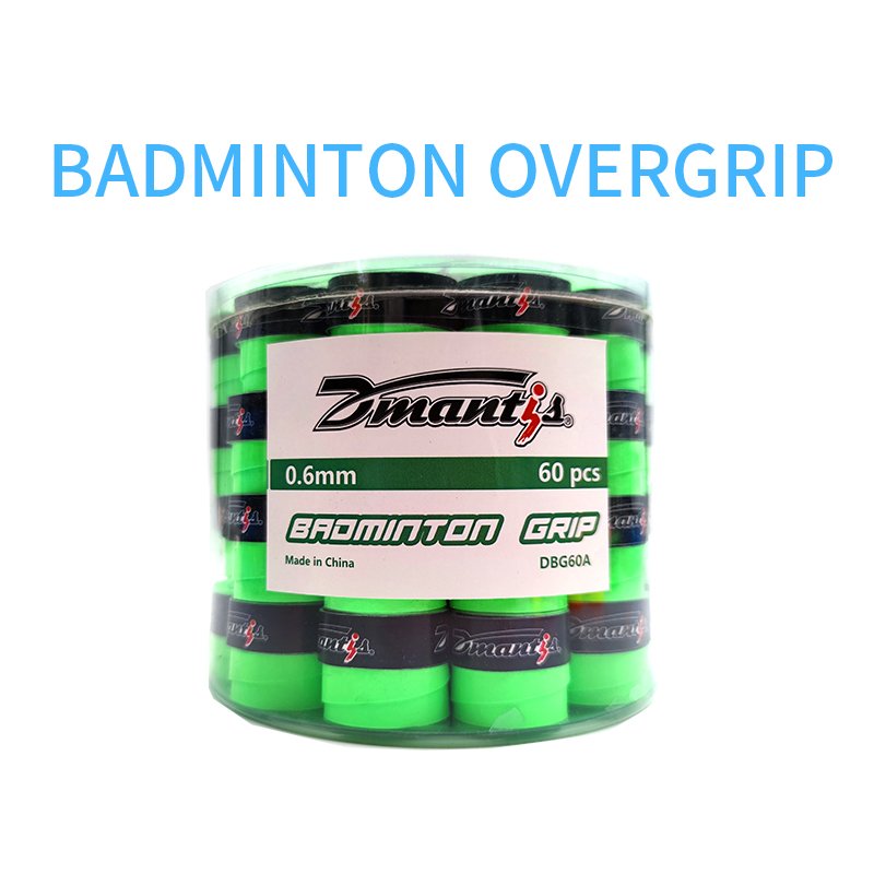 High-Quality Pack of 60 Custom Tennis Overgrips for Racket Anti-Slip Properties and Badminton Racket Protection