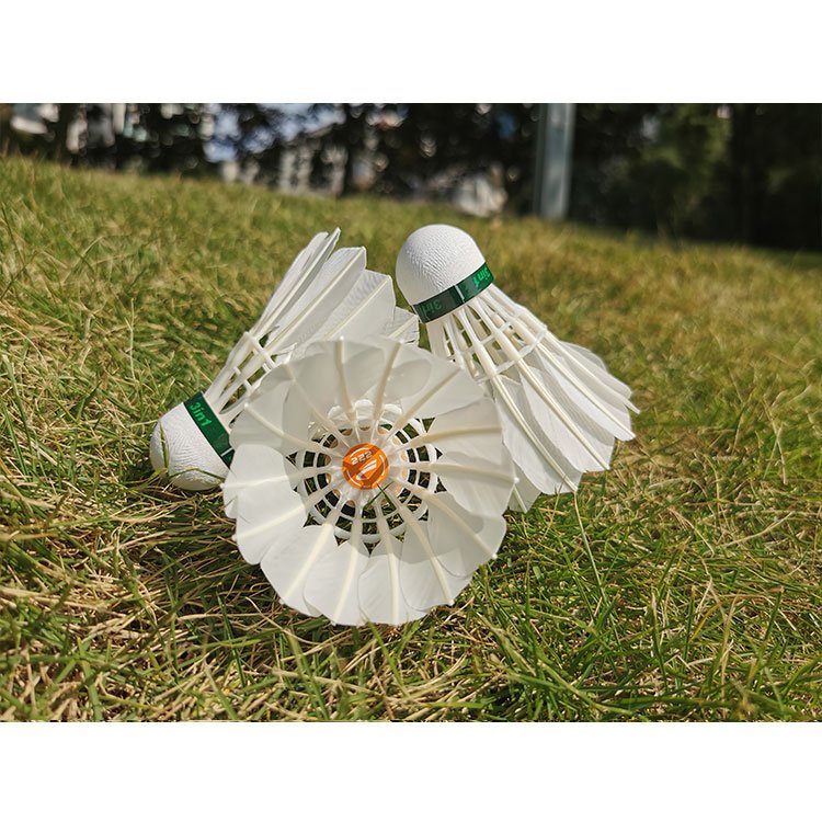 Manufacture Cheap Durable Feather Hybrid Badminton Shuttlecock For Outdoor Badminton Shuttles Sports kinder schlager federball